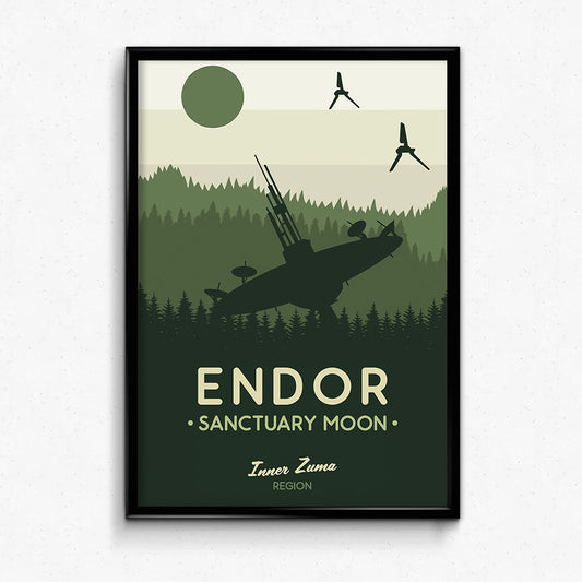 Endor National Park Poster