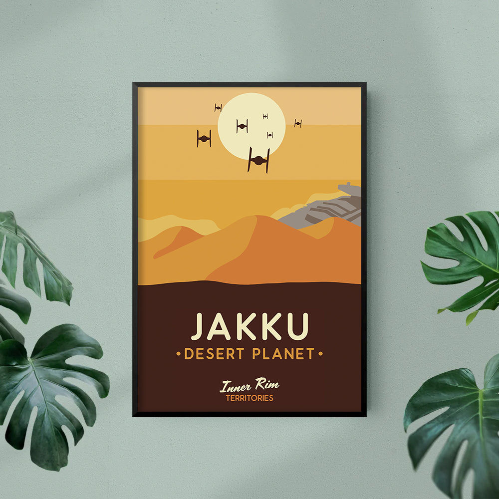 Jakku National Park Poster