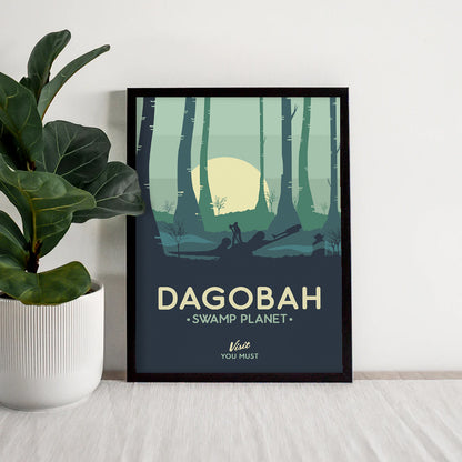 Dagobah National Park Poster
