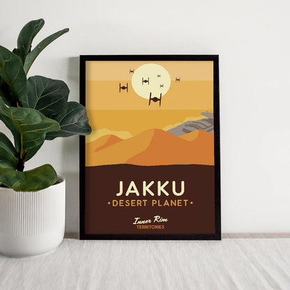Jakku National Park Poster