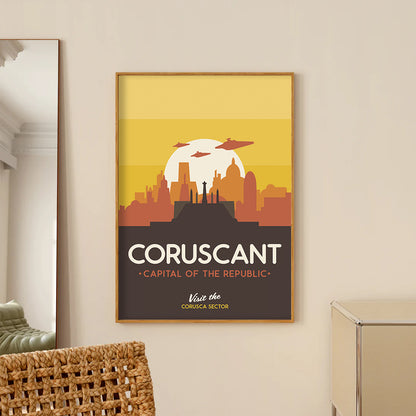 Coruscant National Park Poster